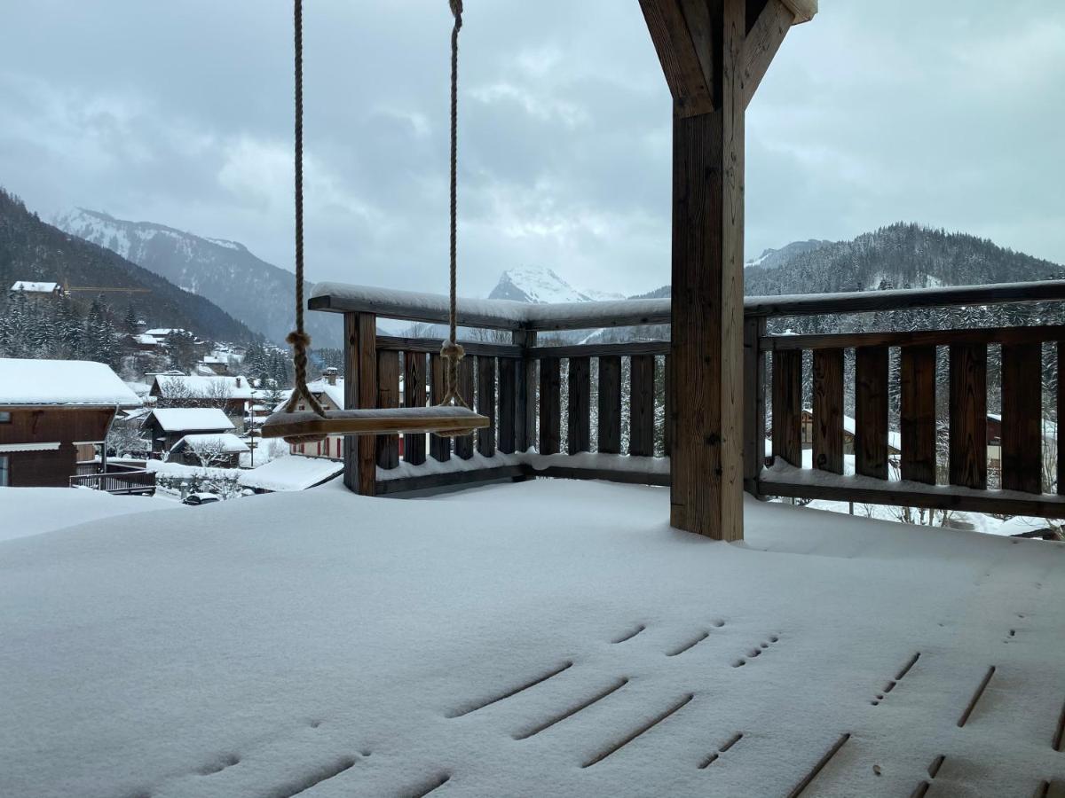 Ferienwohnung La Petite Azalee Montriond Exterior foto