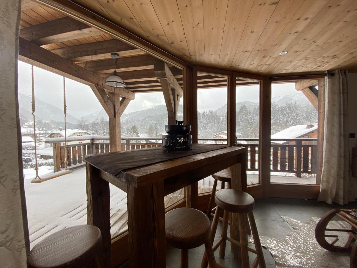 Ferienwohnung La Petite Azalee Montriond Exterior foto