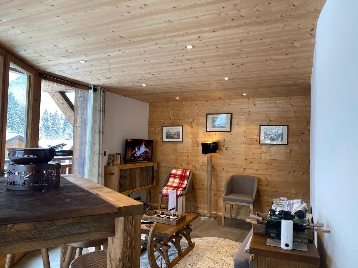 Ferienwohnung La Petite Azalee Montriond Exterior foto