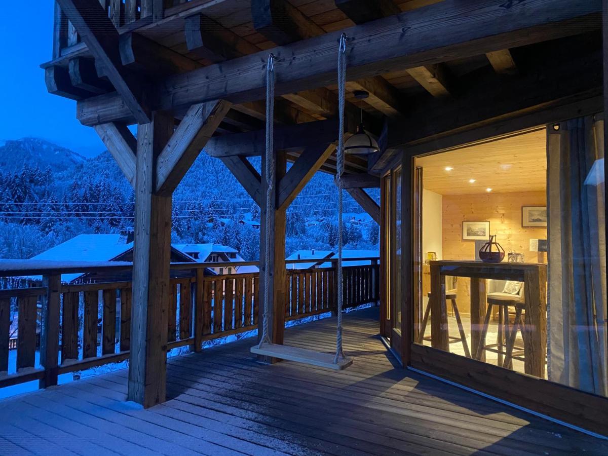Ferienwohnung La Petite Azalee Montriond Exterior foto