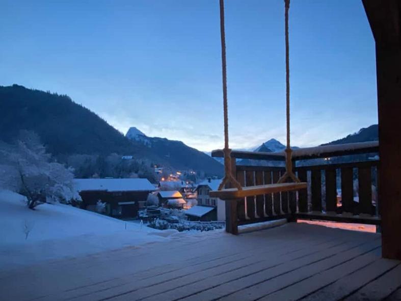 Ferienwohnung La Petite Azalee Montriond Exterior foto
