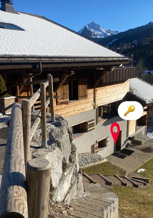 Ferienwohnung La Petite Azalee Montriond Exterior foto
