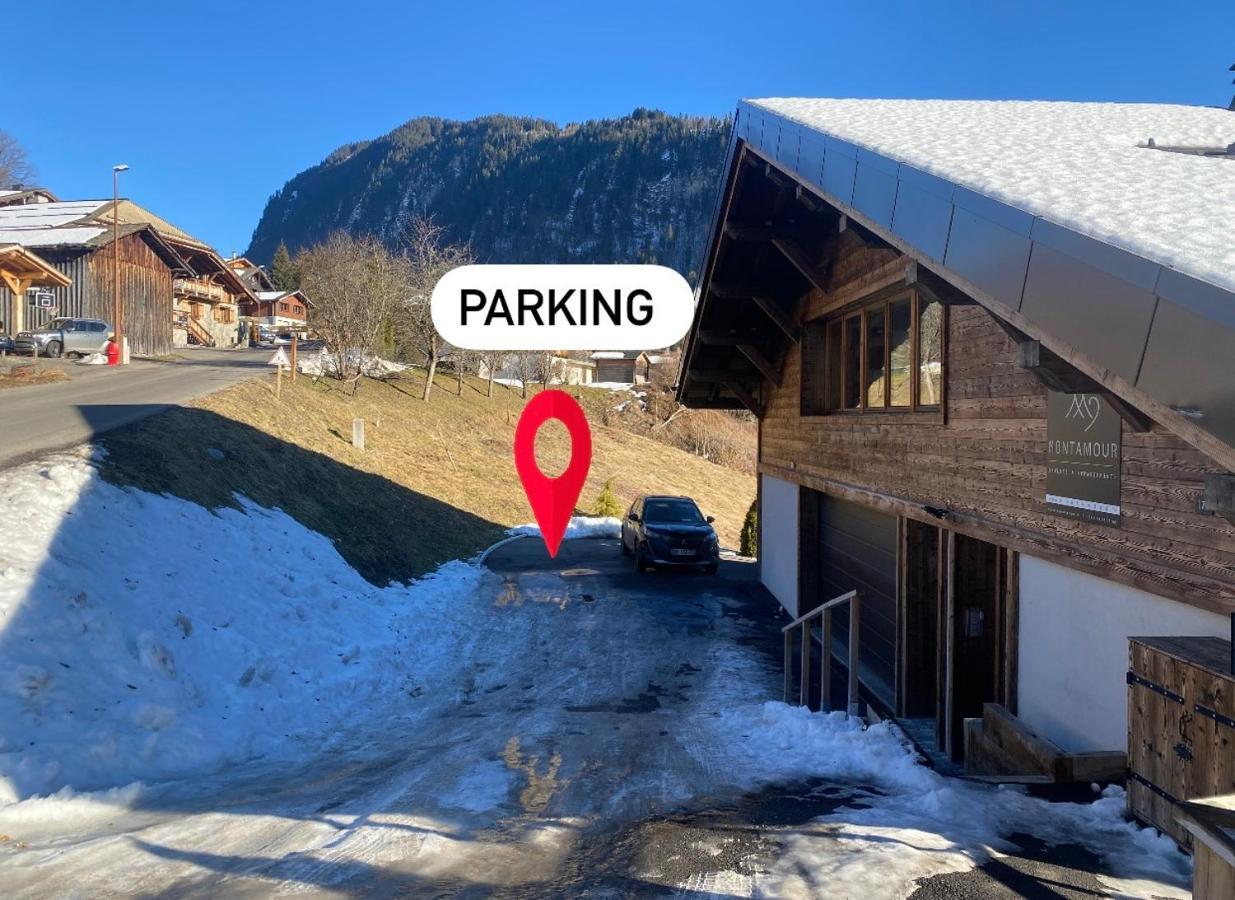 Ferienwohnung La Petite Azalee Montriond Exterior foto